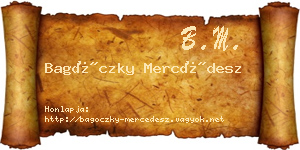 Bagóczky Mercédesz névjegykártya